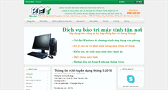 Desktop Screenshot of baotrimaytinh.biz