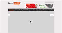 Desktop Screenshot of baotrimaytinh.net