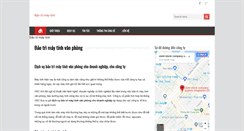 Desktop Screenshot of baotrimaytinh.us