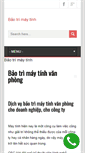 Mobile Screenshot of baotrimaytinh.us